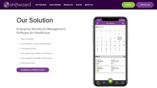 
                            2. Our Solution | ShiftWizard Healthcare Scheduling Software