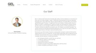 
                            5. Our Staff - Guided e-Learning