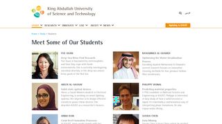 
                            9. Our Students | King Abdullah University - KAUST