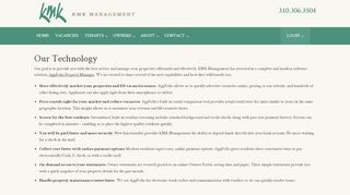 
                            7. Our Technology | KMK Management | Los Angeles, CA