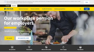 
                            3. Our Workplace Pensions For Employers - Aviva