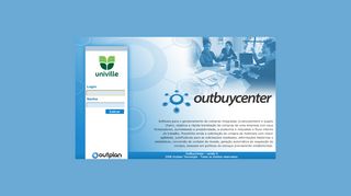 
                            4. OutBuyCenter - Login - obc.univille.br