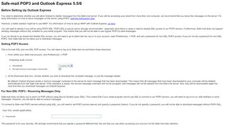 
                            5. Outlook Express - Safe-mail.net