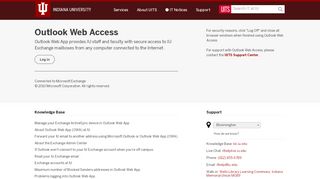 
                            2. Outlook Web Access | University Information ... - UITS