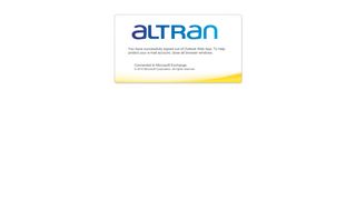 
                            7. Outlook Web App - Sign out - Altran