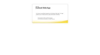 
                            3. Outlook Web App - Sign out - Hallmark Health