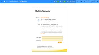 
                            2. Outlook Web App - Sur.ly