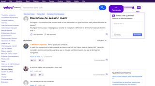 
                            11. ouverture de session mail? | Yahoo Questions/Réponses