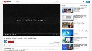 
                            9. Ouverture de session Windows 10 avec KoXo Profiles - …