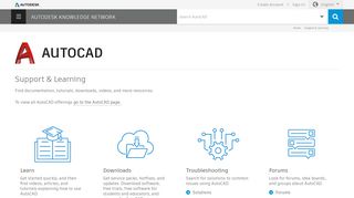 
                            2. Overview | AutoCAD | Autodesk Knowledge Network