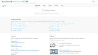 
                            6. Overview - Books - iTunes Connect Resources and Help