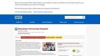 
                            4. Overview - Homerton University Hospital - NHS