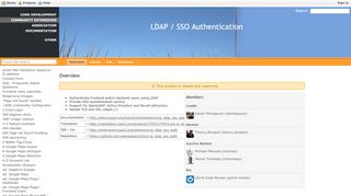 
                            7. Overview - LDAP / SSO Authentication - TYPO3 Forge