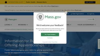 
                            4. Overview of registered apprenticeship for employers | Mass.gov