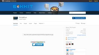 
                            3. Overview - PortalGun - Bukkit Plugins - Projects - Bukkit