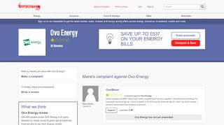 
                            8. Ovo Energy - Ovo/Boost - Complaints, Reviews & Comparison