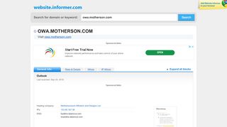 
                            3. owa.motherson.com at Website Informer. Outlook. …