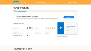 
                            8. Owa.purdue.edu: Outlook Web App - Easy Counter