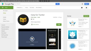 
                            8. Owly for Twitter - Apps on Google Play