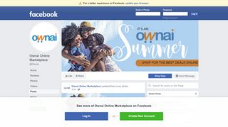 
                            6. Ownai Online Marketplace - Posts | Facebook