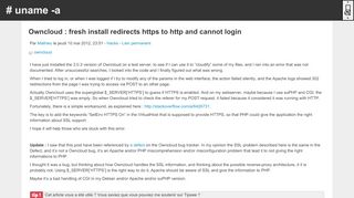 
                            8. Owncloud : fresh install redirects https to http …
