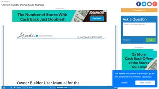 
                            5. Owner Builder Portal User Manual | manualzz.com