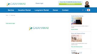 
                            8. Owner login - Gaia Hawaii Vacation Rentals
