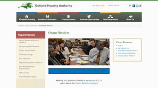 
                            7. Owner Services - Oakland Housing Authority
