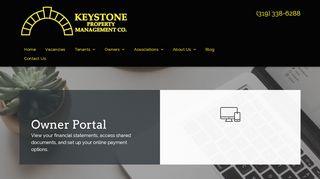 
                            6. Owner Statement - Keystone Property Management