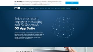 
                            3. OX App Suite | Open-Xchange