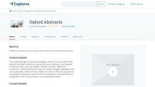 
                            5. Oxford Abstracts Reviews and Pricing - 2019 - Capterra