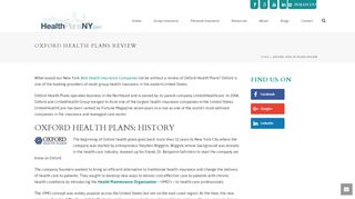 
                            9. Oxford Health Plans Review - Healthplansny