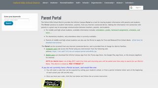 
                            3. Oxford Hills School District -- Parent Portal | Aude Suscipere Ausum