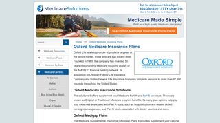 
                            8. Oxford Medicare Insurance Plans-Medicare Insurance Providers