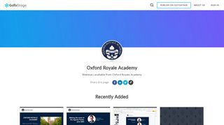 
                            7. Oxford Royale Academy | GoToStage.com