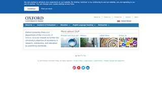 
                            4. Oxford University Press - homepage