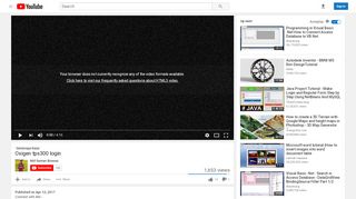 
                            5. Oxigen tps300 login - YouTube