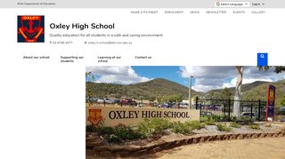 
                            1. Oxley High School: Home