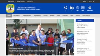 
                            8. Oxnard School District / Homepage