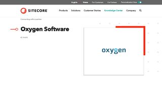 
                            8. Oxygen Software - Sitecore