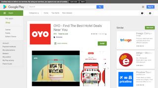 
                            9. OYO - Find The Best Hotel Deals Near You - Google Play