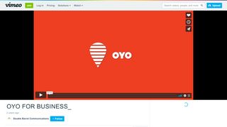 
                            8. OYO FOR BUSINESS_ on Vimeo