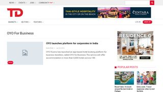 
                            5. OYO for Business - traveldailymedia.com
