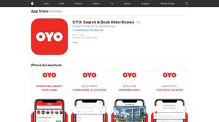
                            6. ‎OYO: Search & Book Hotel Rooms on the App Store