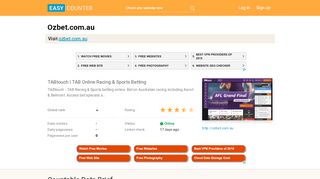 
                            9. Ozbet.com.au: TABtouch | TAB Online Racing & …