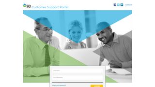 
                            3. P2 Customer Portal: Login
