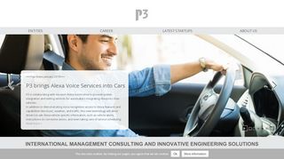 
                            2. P3 - Management Consulting and Engineering Solutions