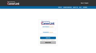 
                            2. PA CareerLink® - Sign in