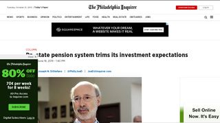 
                            6. Pa. state pension system trims its investment expectations