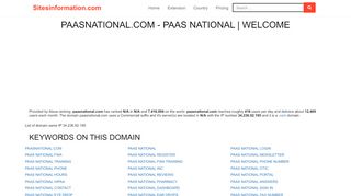 
                            9. paasnational.com - PAAS National | Welcome
